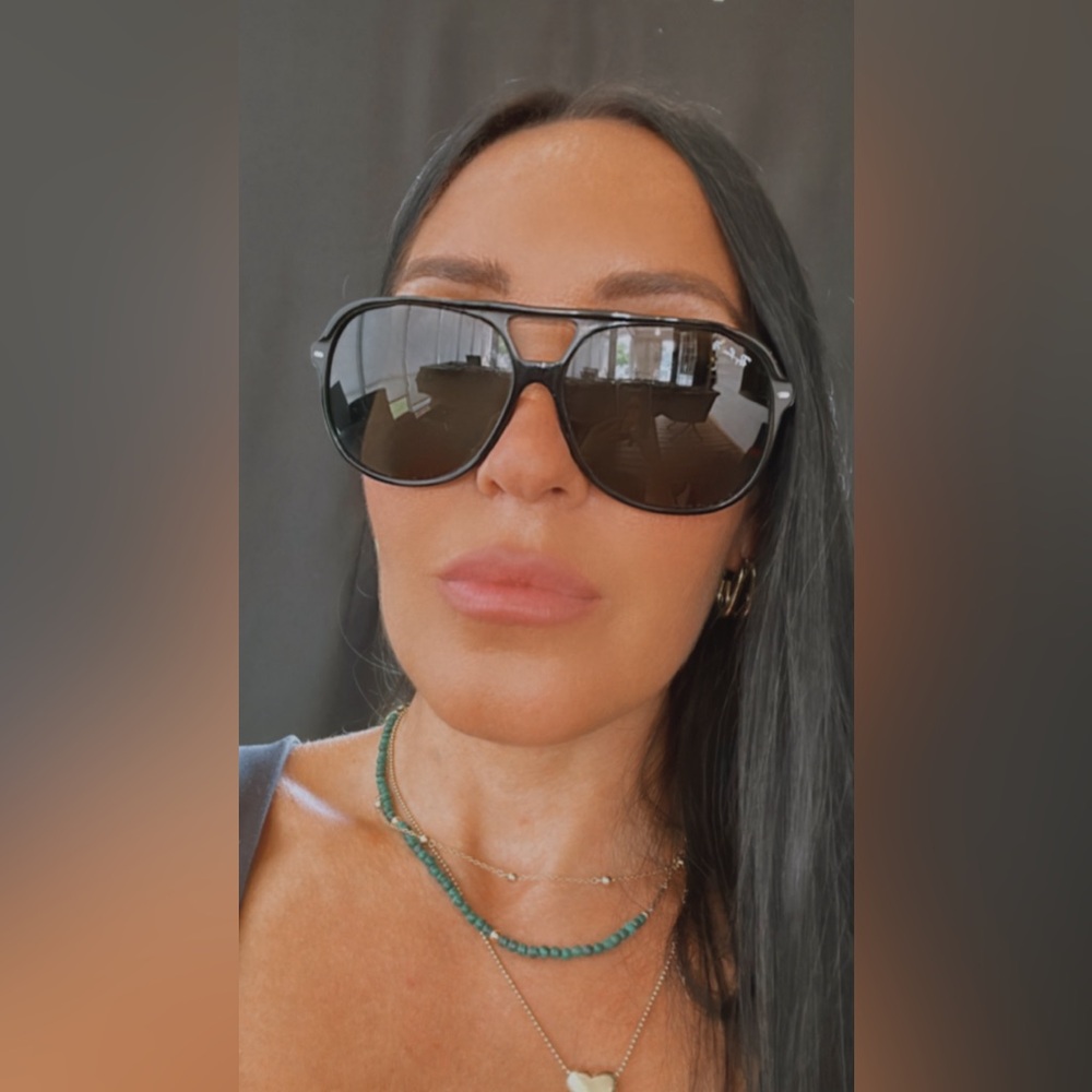 Ray-Ban sunglasse bill aviator black polarized